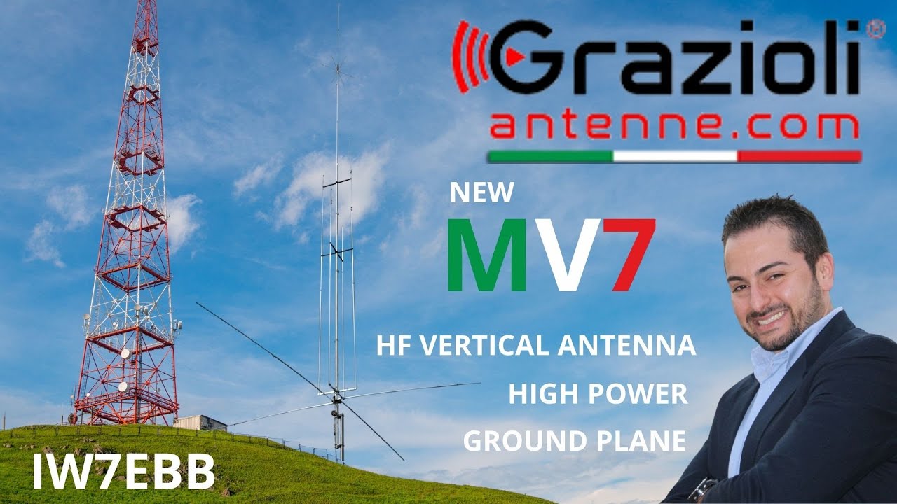 Antenna Grazioli MV7 #grazioli #radioamatori #hamradio #mv7 #comunicación #antenna #science #radio