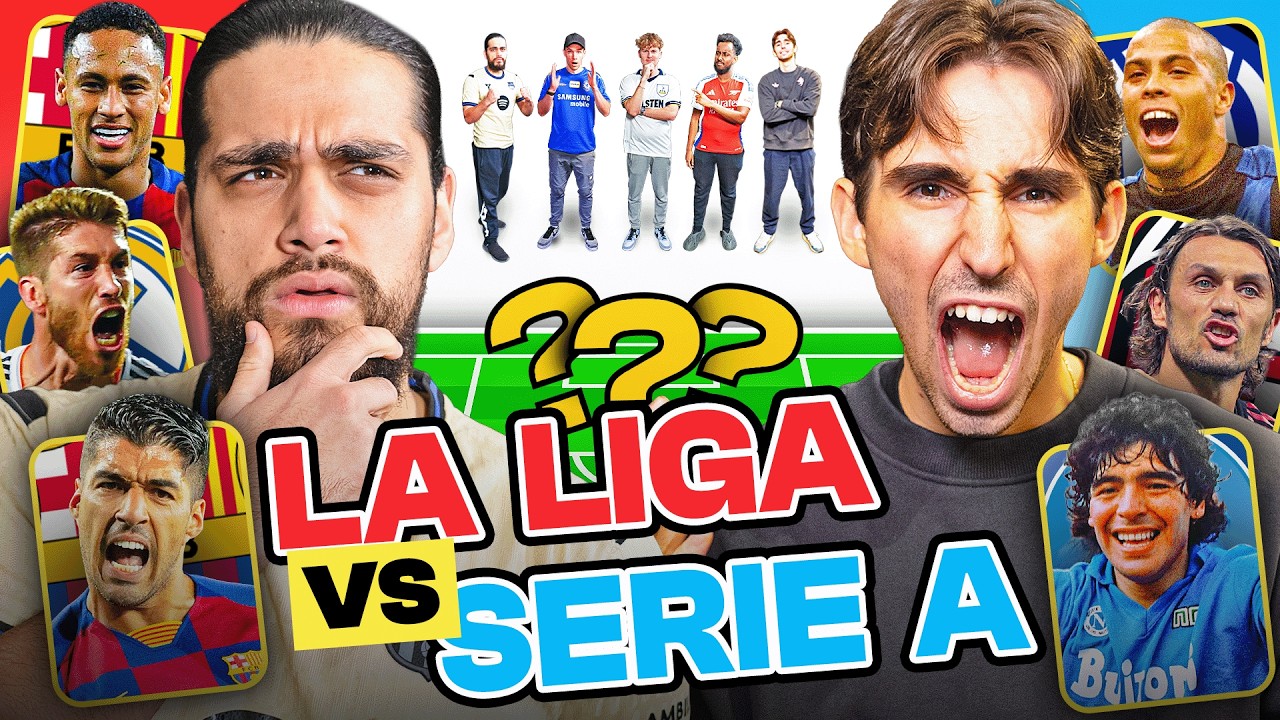 LA LIGA v SERIE A: COMBINED XI 🔥
