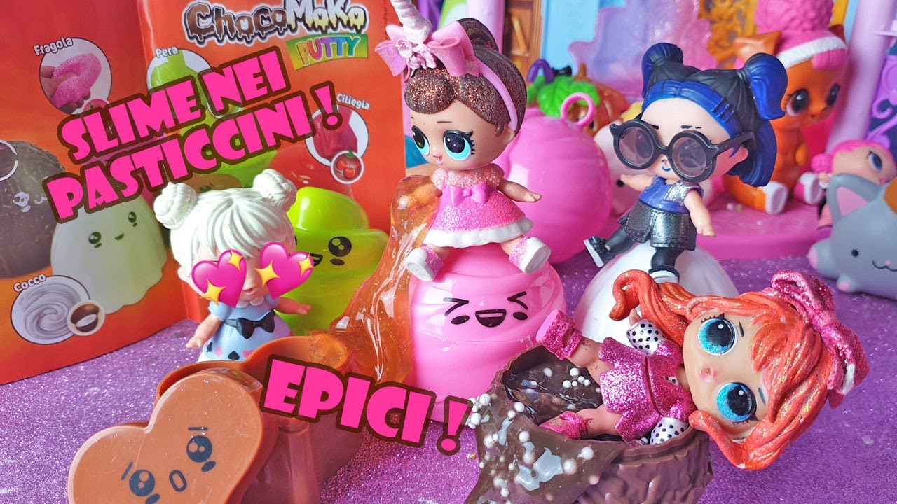 🍰CHOCOMOKO Slime Putty 🍰 Lo Slime nei Pasticcini Kawaii 😍 [Unboxing]