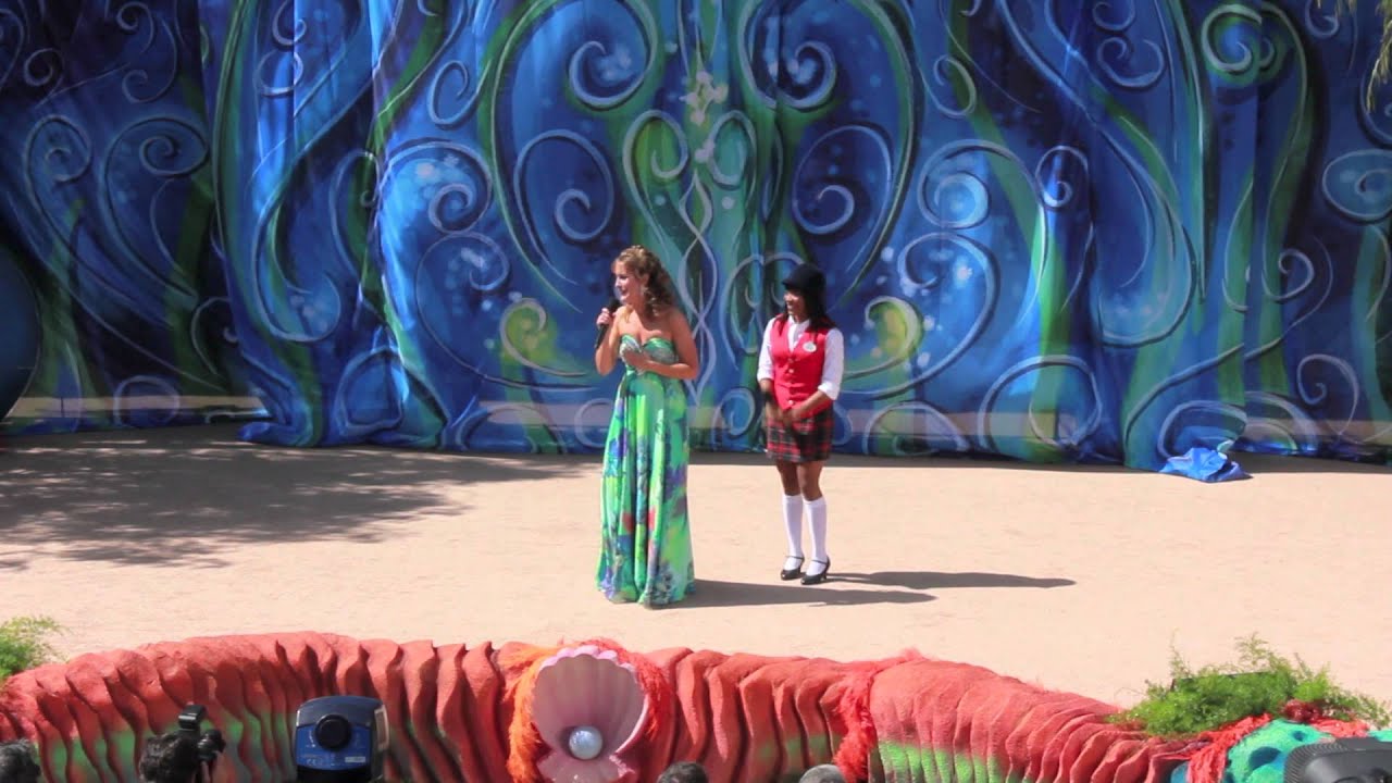 Opening Ceremony for The Little Mermaid: Ariel's Undersea Adventure