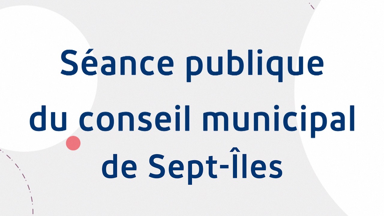 Conseil municipal Sept-Îles - PTI 2026-2028 - Émission 04 - 16 mars 2026 - nousTV Sept-Îles