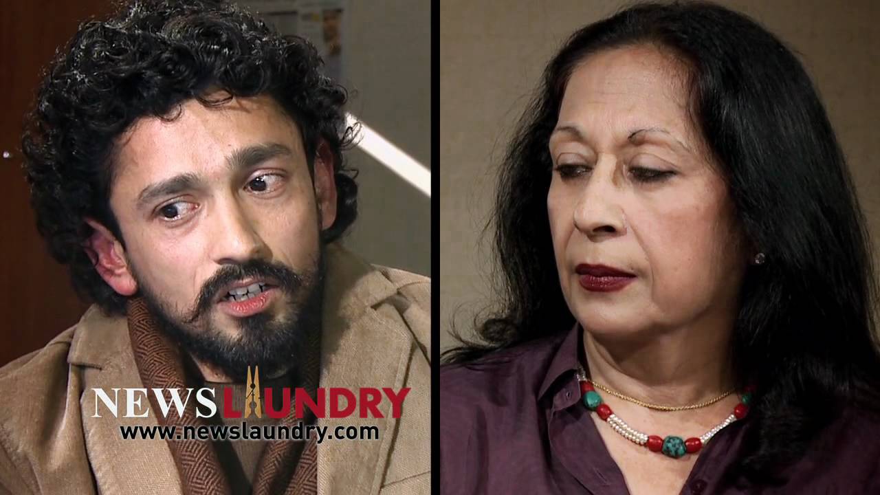 newslaundry - Tavleen Singh on NGOs and TV news