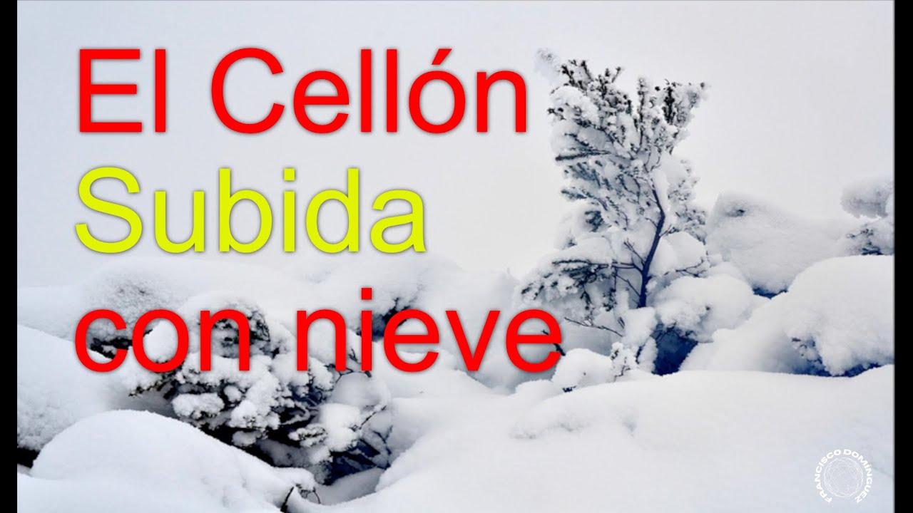 AL CELL&Oacute;N RUTAS LEONESAS CON NIEVE