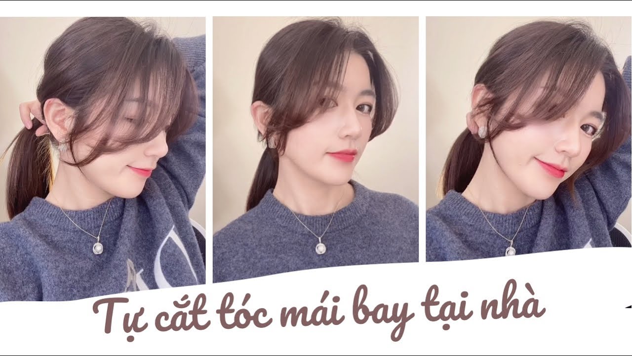 5 Cách đơn giản tự cắt mái bay, cắt mái dài tại nhà đẹp như ngoài tiệm