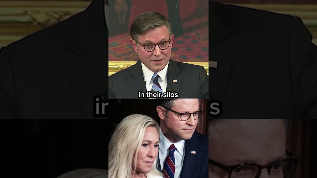 Speaker Johnson responds to MTG's break from GOP on healthcare