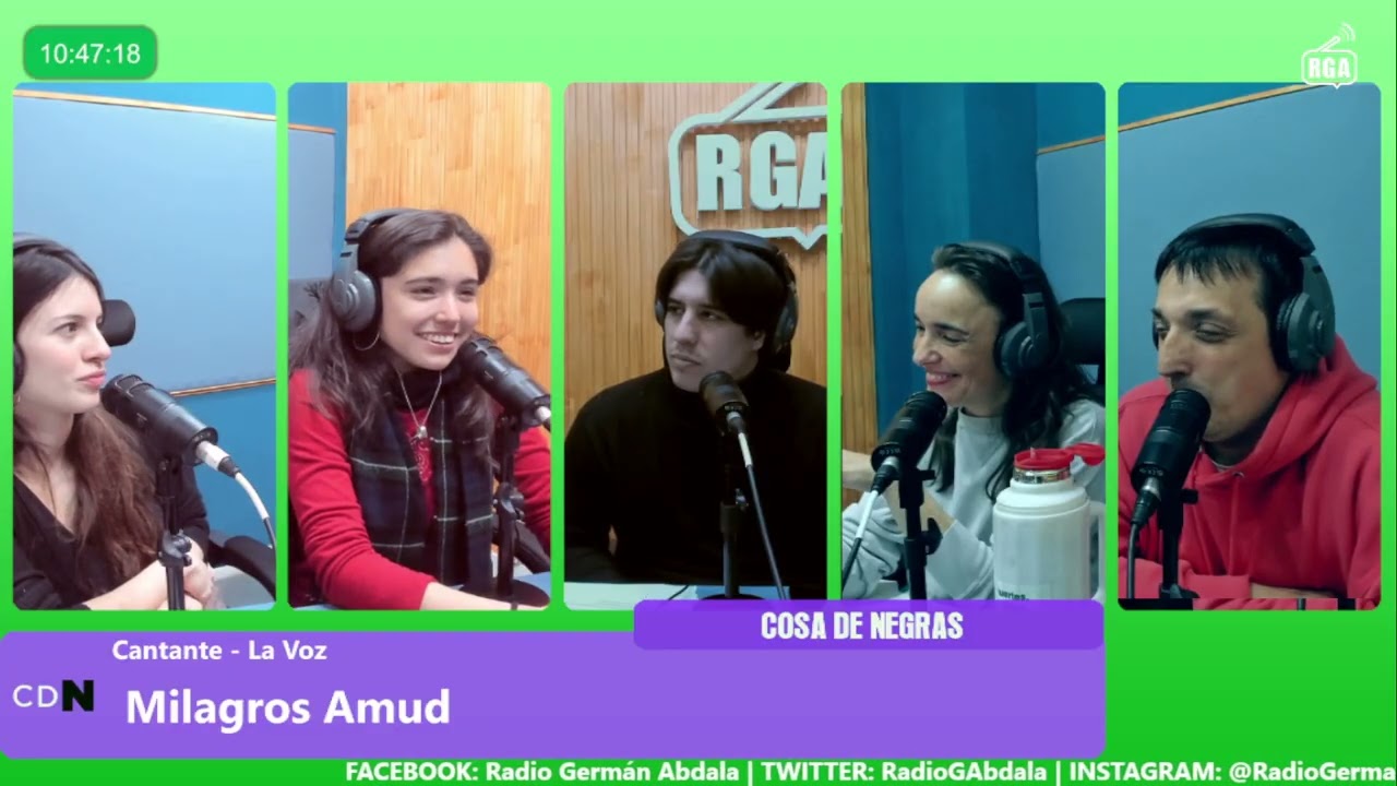 MILAGROS AMUD - CANTANTE - LA VOZ EN COSA DE NEGRAS 21-08-2025