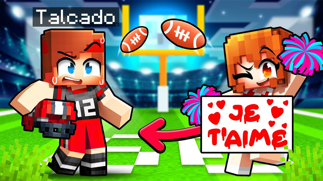 Une PomPom Girl Crush sur Moi sur Minecraft !