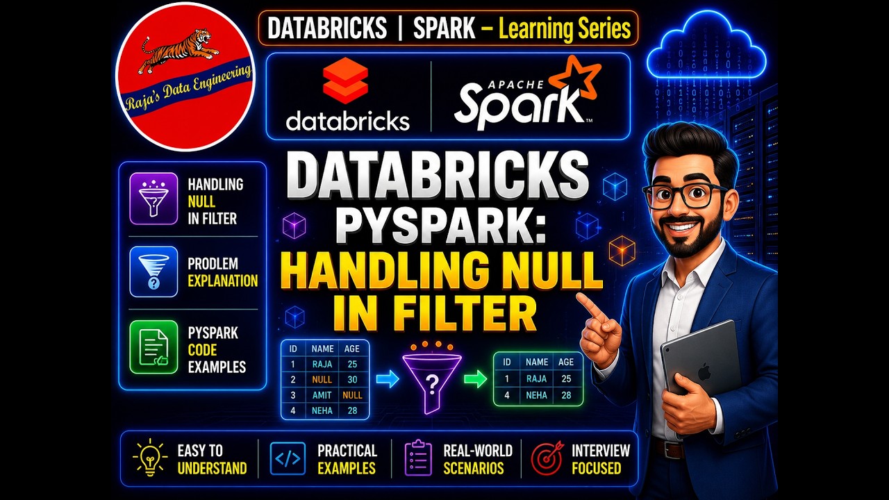 31. Databricks Pyspark: Handling Null - Part1