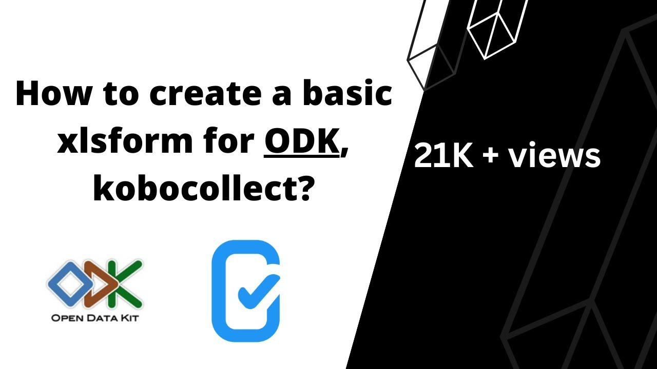 How to create a #ODK form in excel?  #ODKforbeginners #kobocollect #OpenDataKit #SurveyCTO