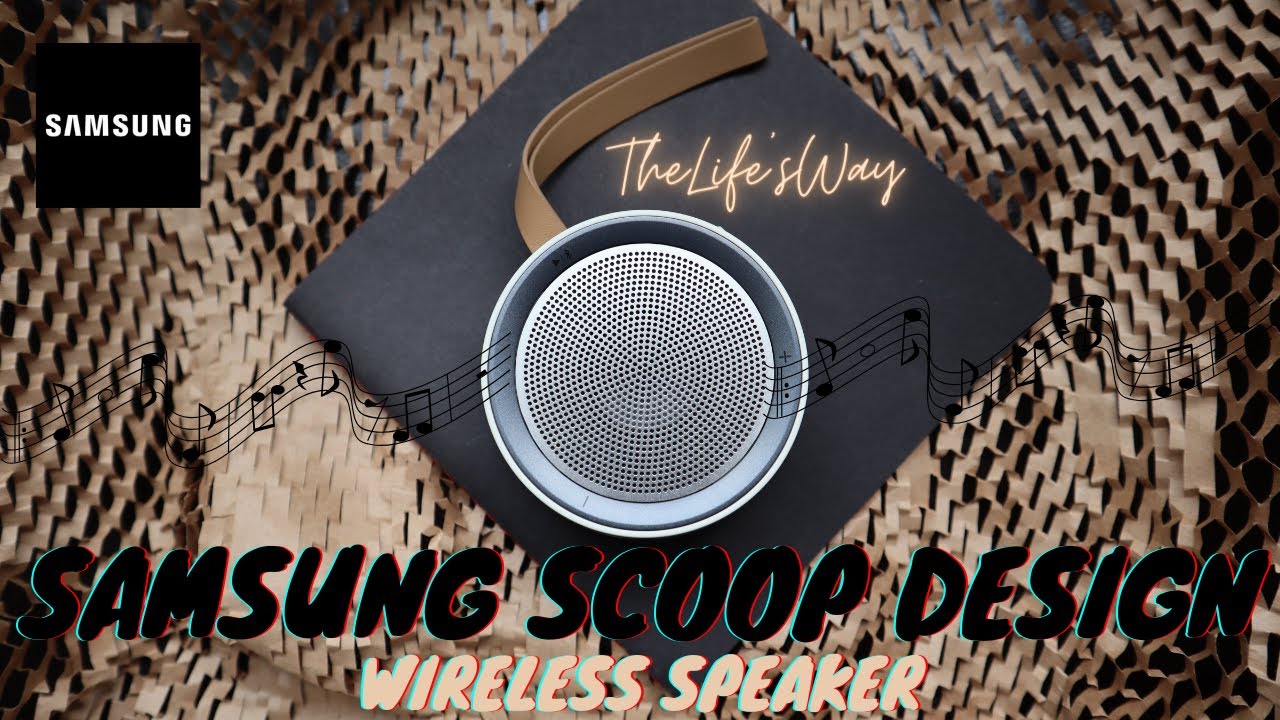 Samsung Wireless Speaker Scoop Design