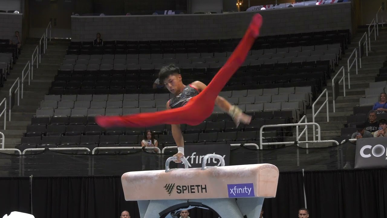 Yul Moldauer - Pommel Horse - 2023 Xfinity U.S. Championships - Senior Men Day 1