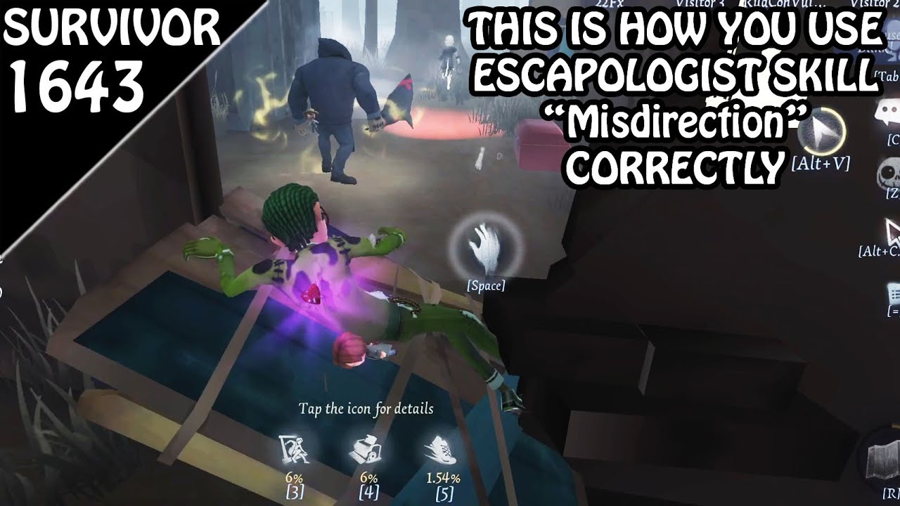 Blink Predict using Escapologist Passive Skill 
