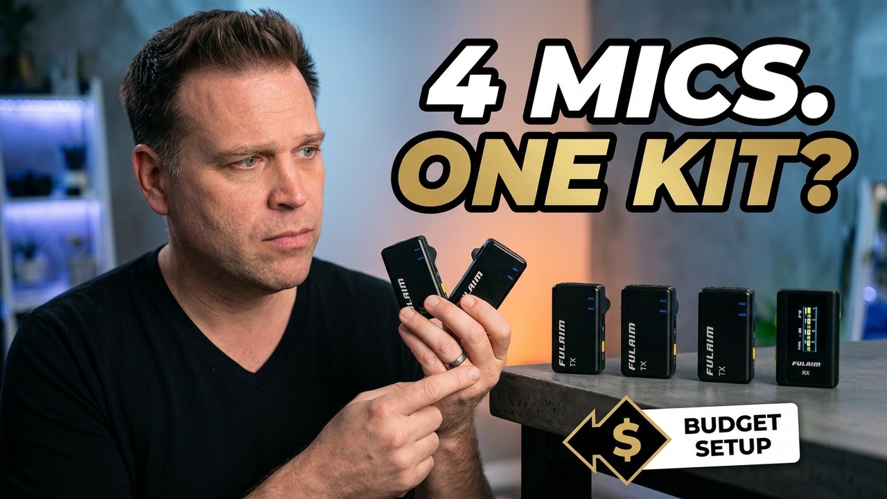 4-microphone kit - Is it any good? (FULAIM X6)