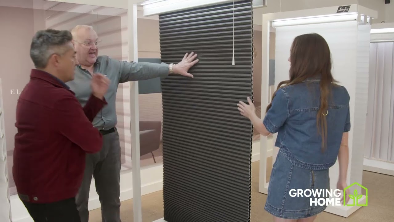 Growing Home and Luxaflex Honeycomb Blinds