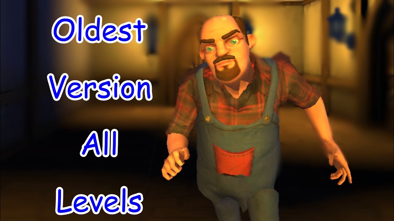 Scary Neighbor 3D Oldest Version - All Levels