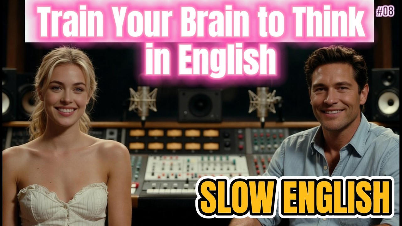 How to Stop Translating & Think in English | Easy Listening Practice A1-A2 | Alex & Mia