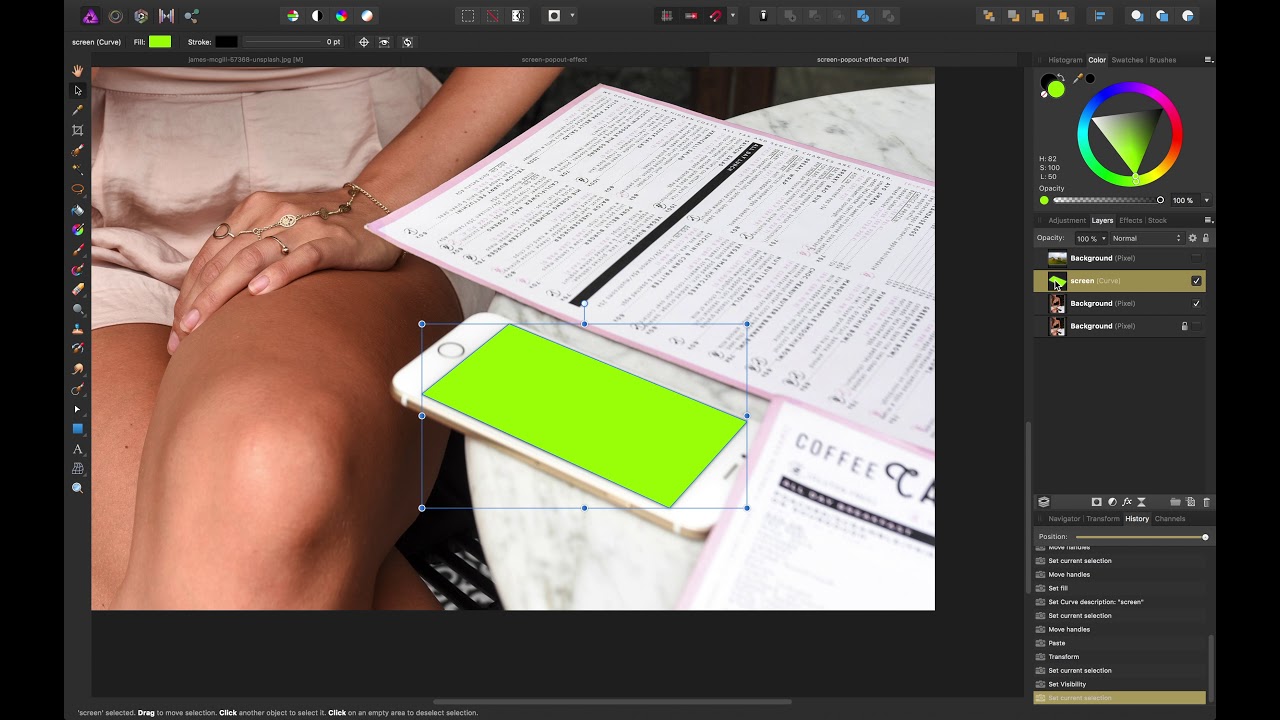 Create A 3D Popout Effect in Affinity Photo