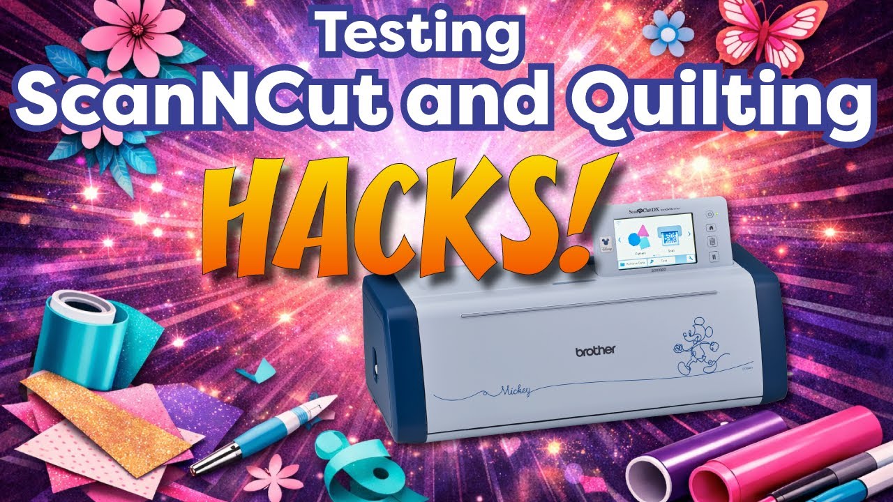 The AllBrands Show | Testing ScanNCut and Quilting Hacks