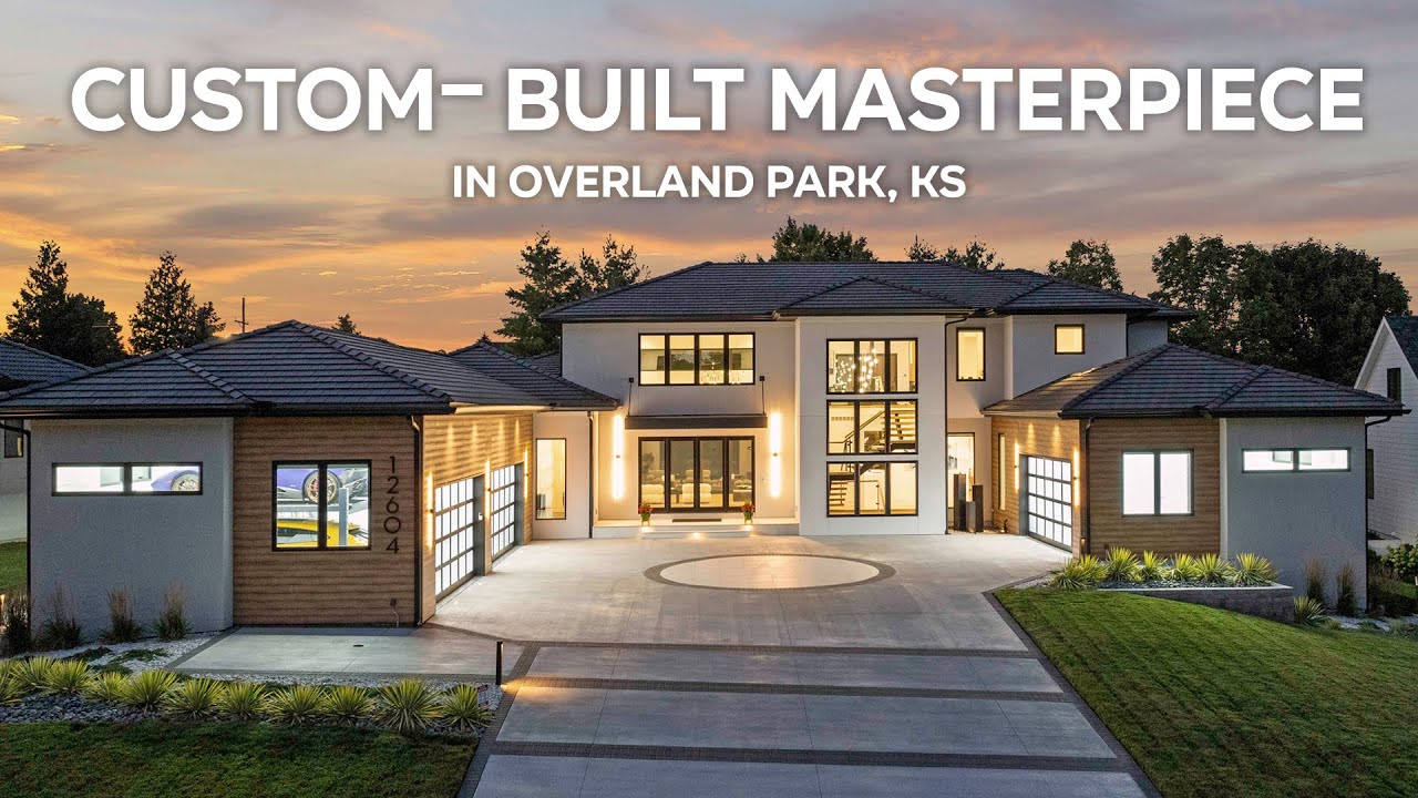 Custom-Built Masterpiece | 12604 W 160th St, Overland Park, KS | Drone Tour
