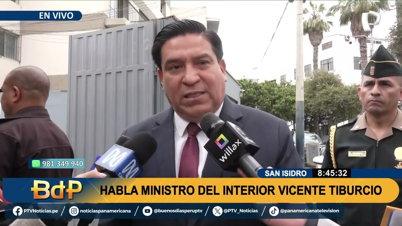 Mininter anuncia reestructuraci&oacute;n integral en la PNP: &ldquo;Necesitamos hacer un cambio de inmediato&rdquo;