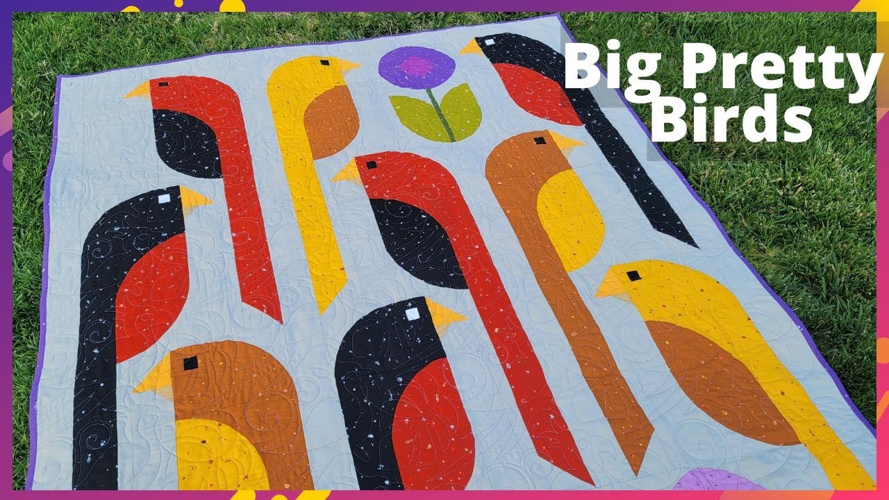 Dark & Edgy Quilt Transformation | Apparotly it's a Party with Guicy Guice Motely Fabric