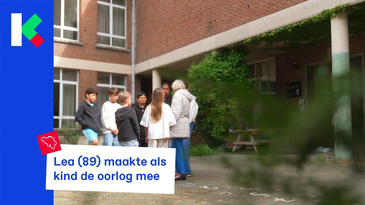 Lea was 6 toen er een bom viel op haar school in Mortsel
