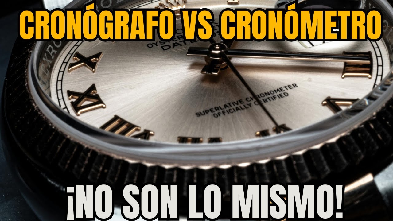 🤯DIFERENCIAS ENTRE CRON&Oacute;GRAFO Y CRON&Oacute;METRO EXPLICADAS F&Aacute;CIL