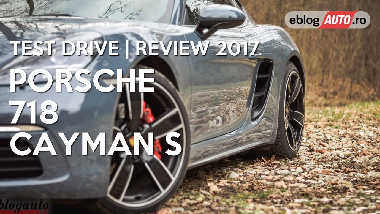 Porsche 718 Cayman S | Test Drive | Review 2017