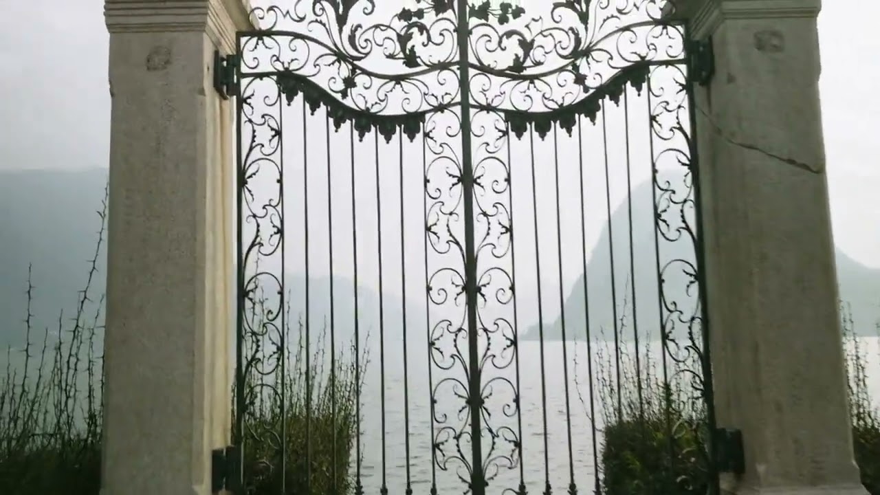 Rundgang in Lugano  von der Promenade entlang zum Seepark