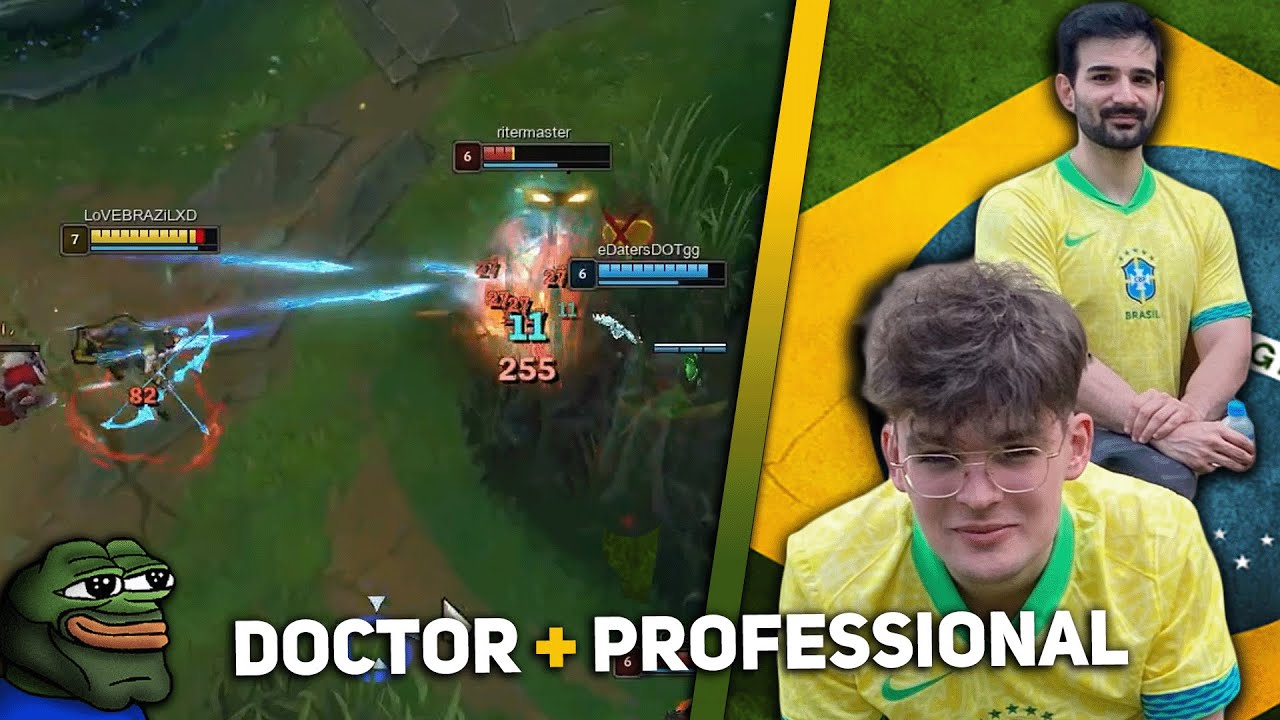 draven kaisa & ashe practice with the DOCTOR | YamatosDeath