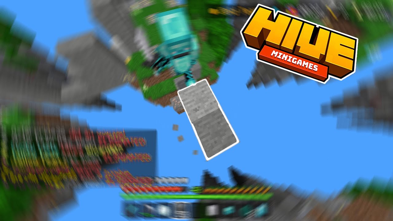 The Hardest Hive Skywars Challenge.. (Minecraft Bedrock)