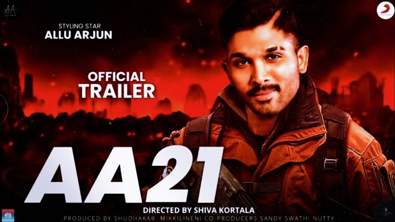 Allu Arjun new movie AA21 trailer || New movie trailer || #AYEPICTURES