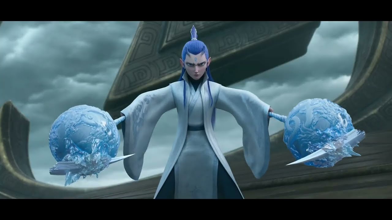 The Battle against Three Dragon Kings | From Ne Zha 2