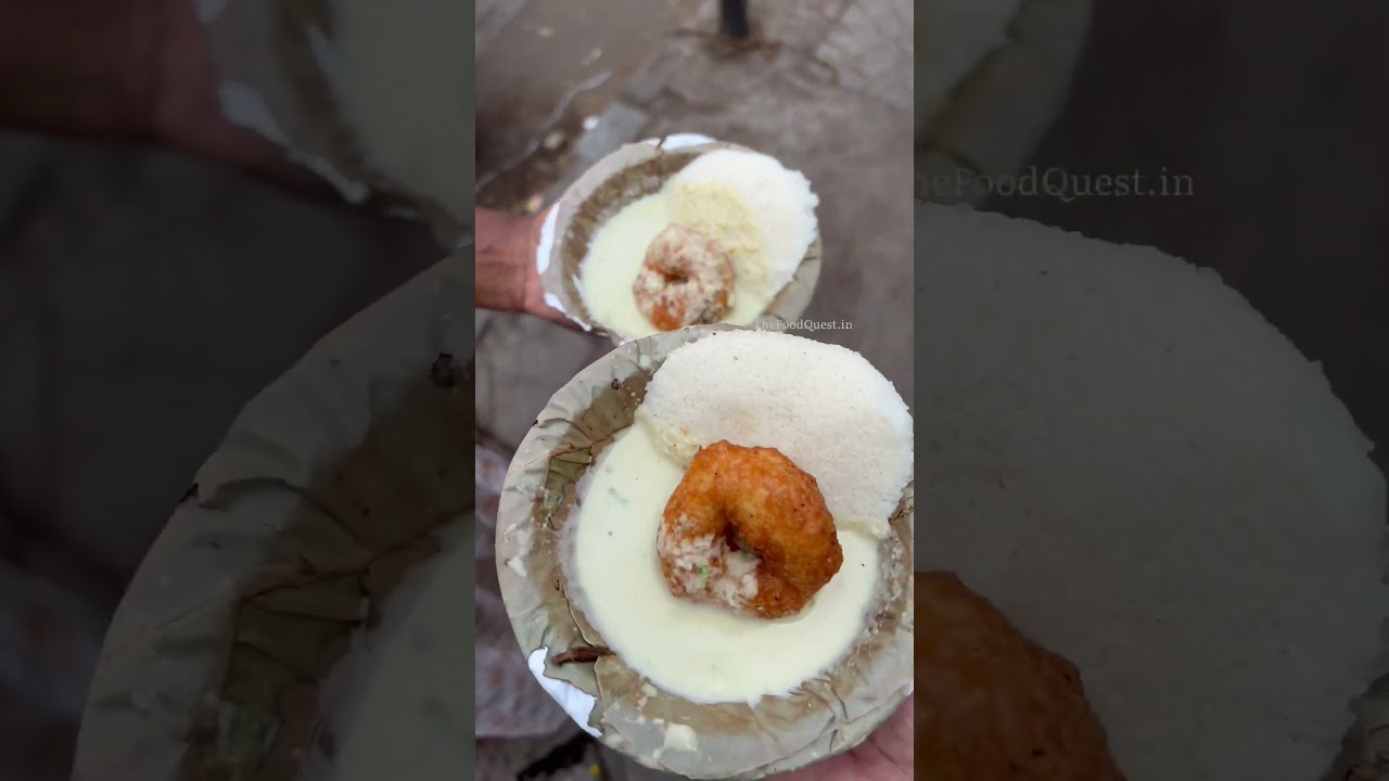 Idli Vada chutney at just 20 INR-Pocket friendly place in Rajajinagar #food #pocketfriendly #shorts