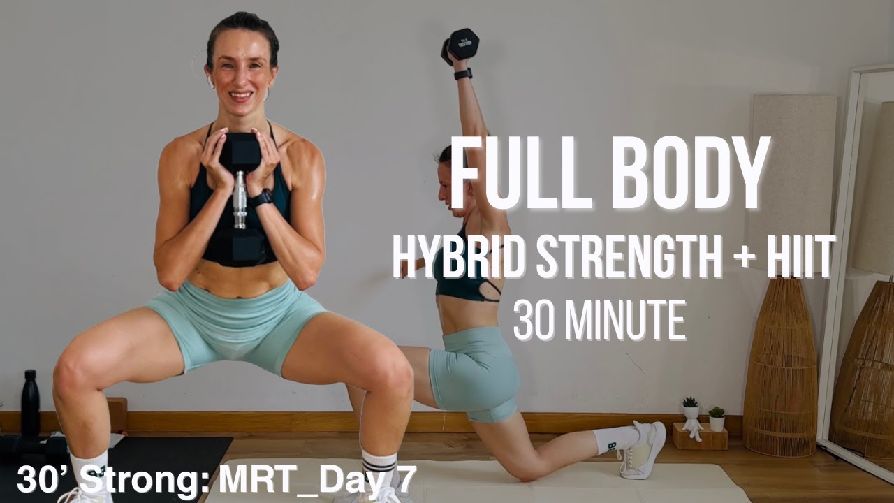 30&rsquo; STRONG | Full Body Dumbbell Workout &ndash; MRT Day 7 (New Format!)