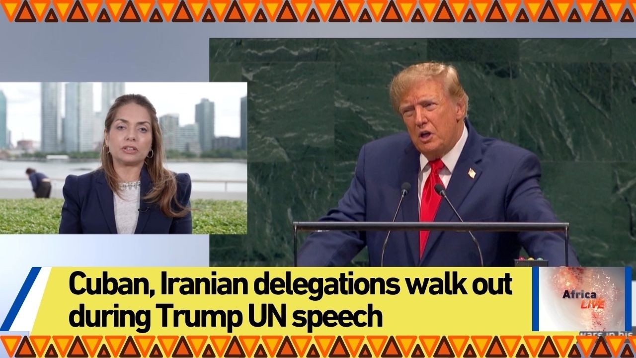 Cuban, Iranian delegations walk out during Trump UN speech