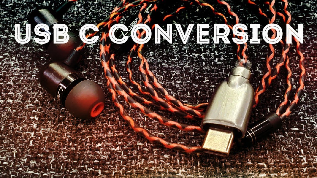 Earpiece USB C conversion retermination with mic easy Tutorial
