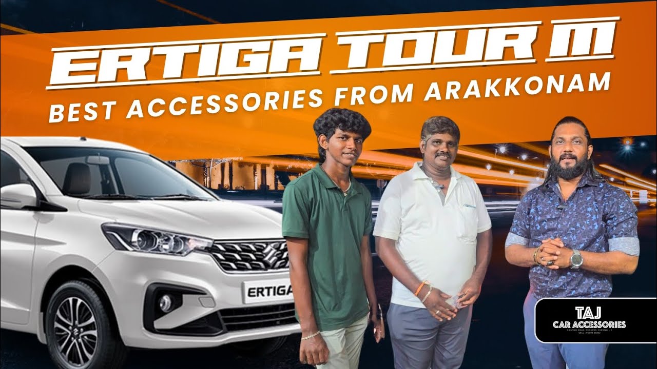 🔥 Arakkonam இருந்து வந்த Ertiga Tour M-க்கு Full Accessories Blast! | Chennai Tamil Review 🚗✨#ertiga