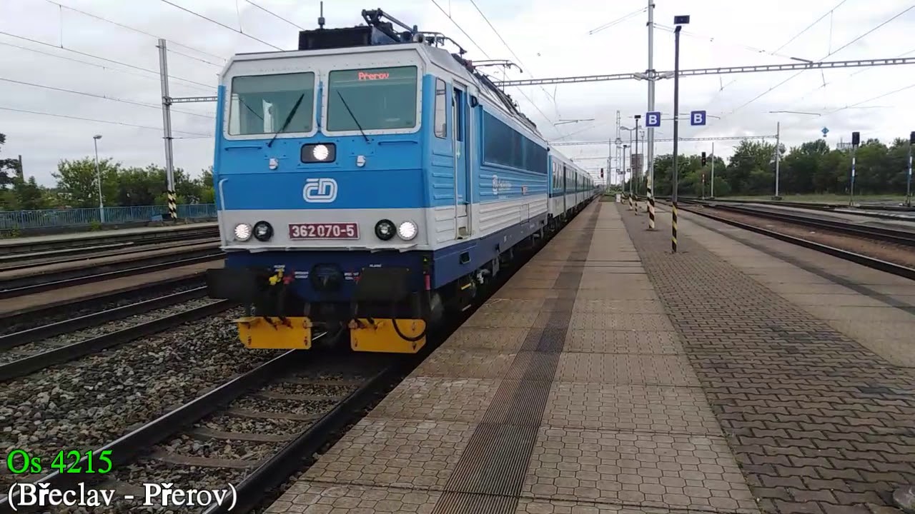 Vlaky Staré Město u Uherského Hradiště (31.5.2020)