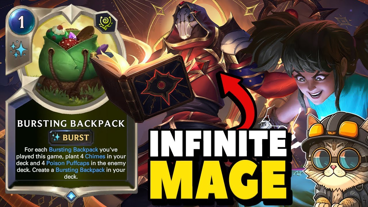 This Ryze Deck Is Brilliant ! Infinite Bursting Backpack OTK ! - Legends of Runeterra