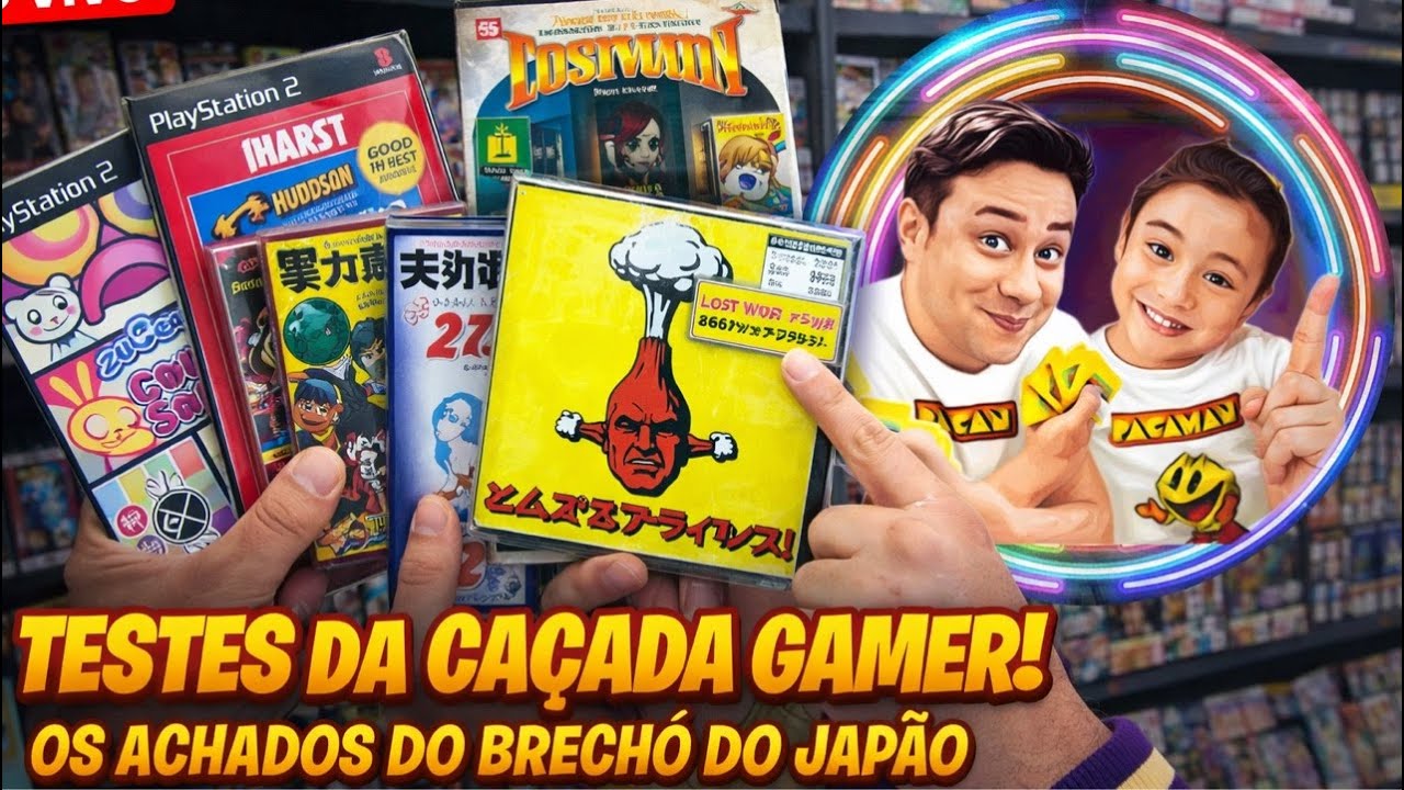 ACHEI O JOGO MAIS BIZARRO DO PS1 😳🔥 Testando Games Raros do Japão AO VIVO!