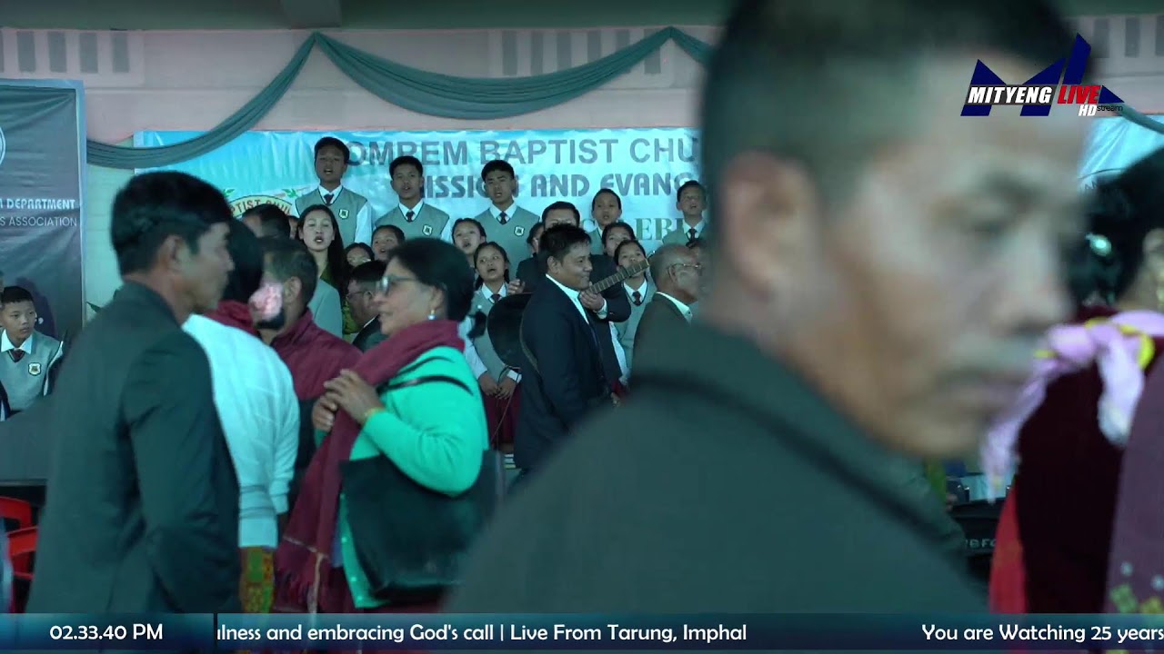 25 years of God's Faithfulness Komrem Baptist Churches Association Mission & Evangelism Department