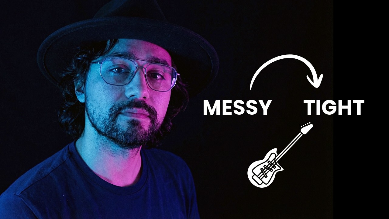 How I Edit Guitars for a Professional Mix