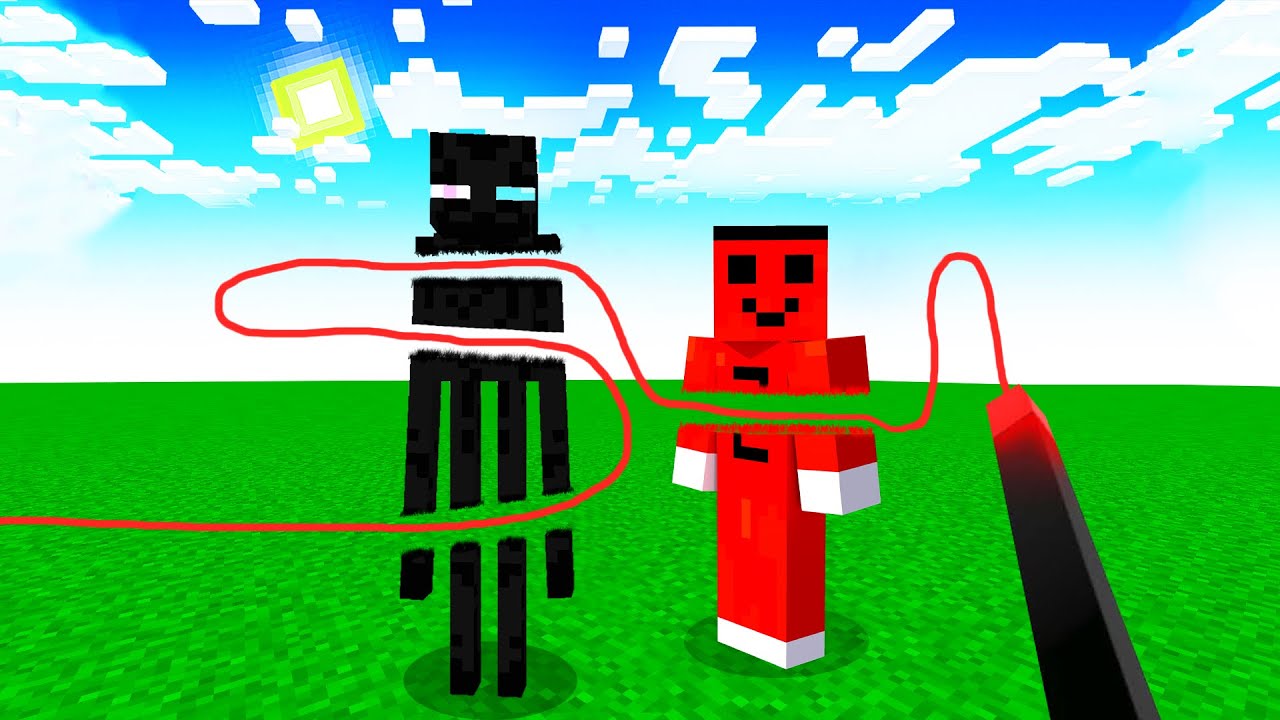 SAMET LAZER ile HER ŞEYİ KESİYOR !! - Minecraft