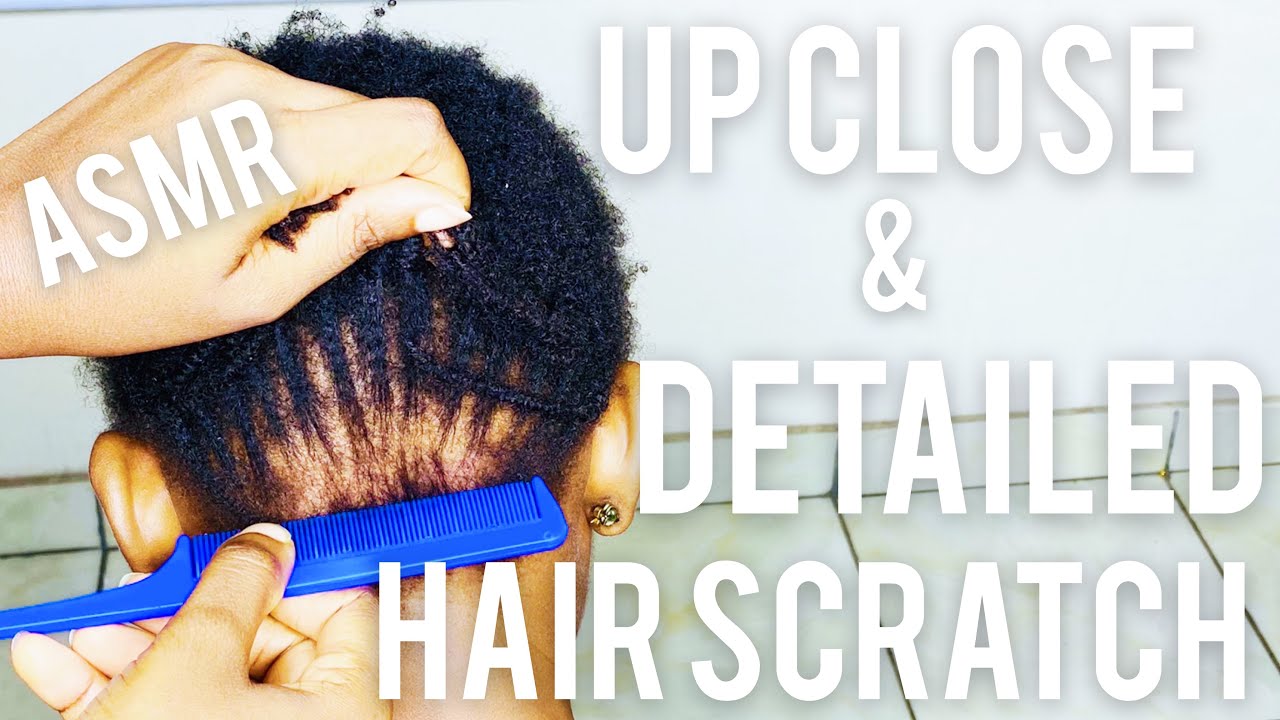 ASMR HAIR SCRATCH ON DRY HAIR | SCALP SCRATCH WITH GUARANTEED TINGLES 💆🏻‍♂️