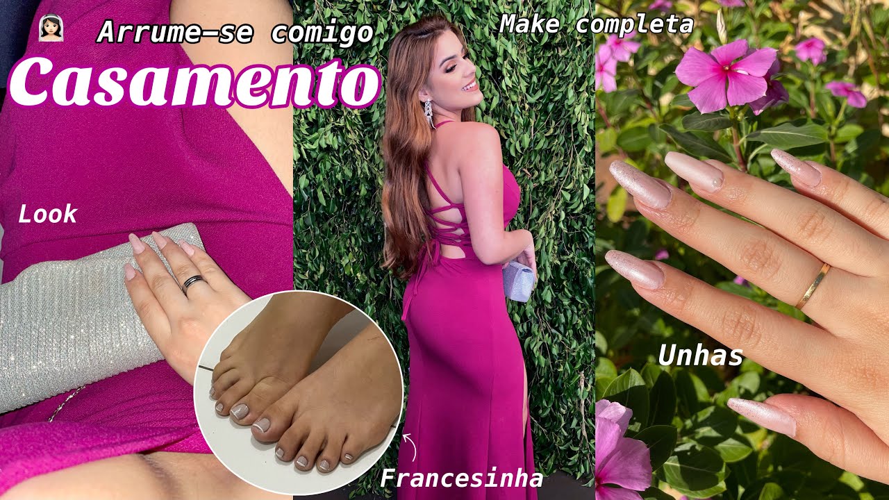 ARRUME-SE COMIGO PARA UM CASAMENTO👰🏻‍♀️| Cabelo, unhas e look✨💅🏻