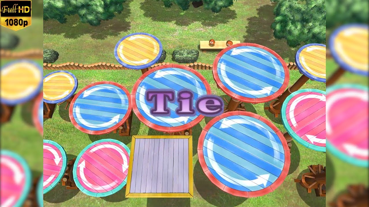Mario Party 8 - Battle Royale - DK's Treetop Temple - Mario vs Luigi vs Wario vs Waluigi