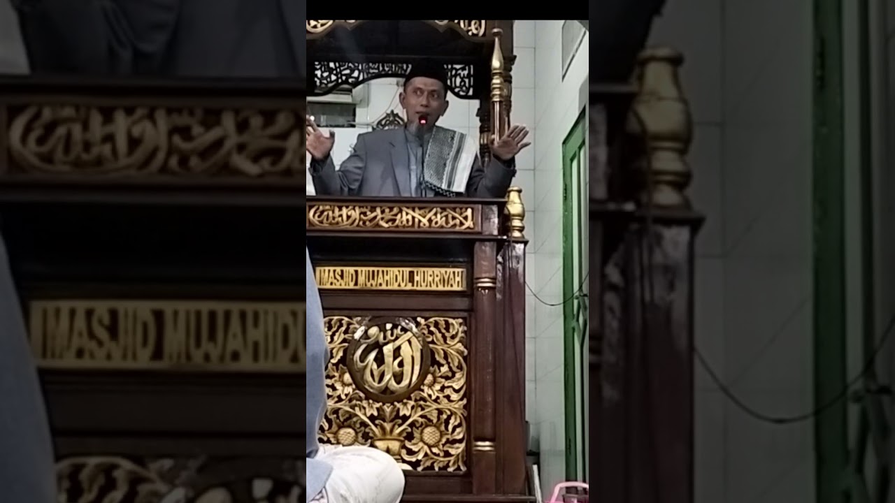 SHOLAT TARAWIH MALAM ke 10 Di MESJID MUJAHIDUL HURRYAH kompleks veteran Karuwisi 