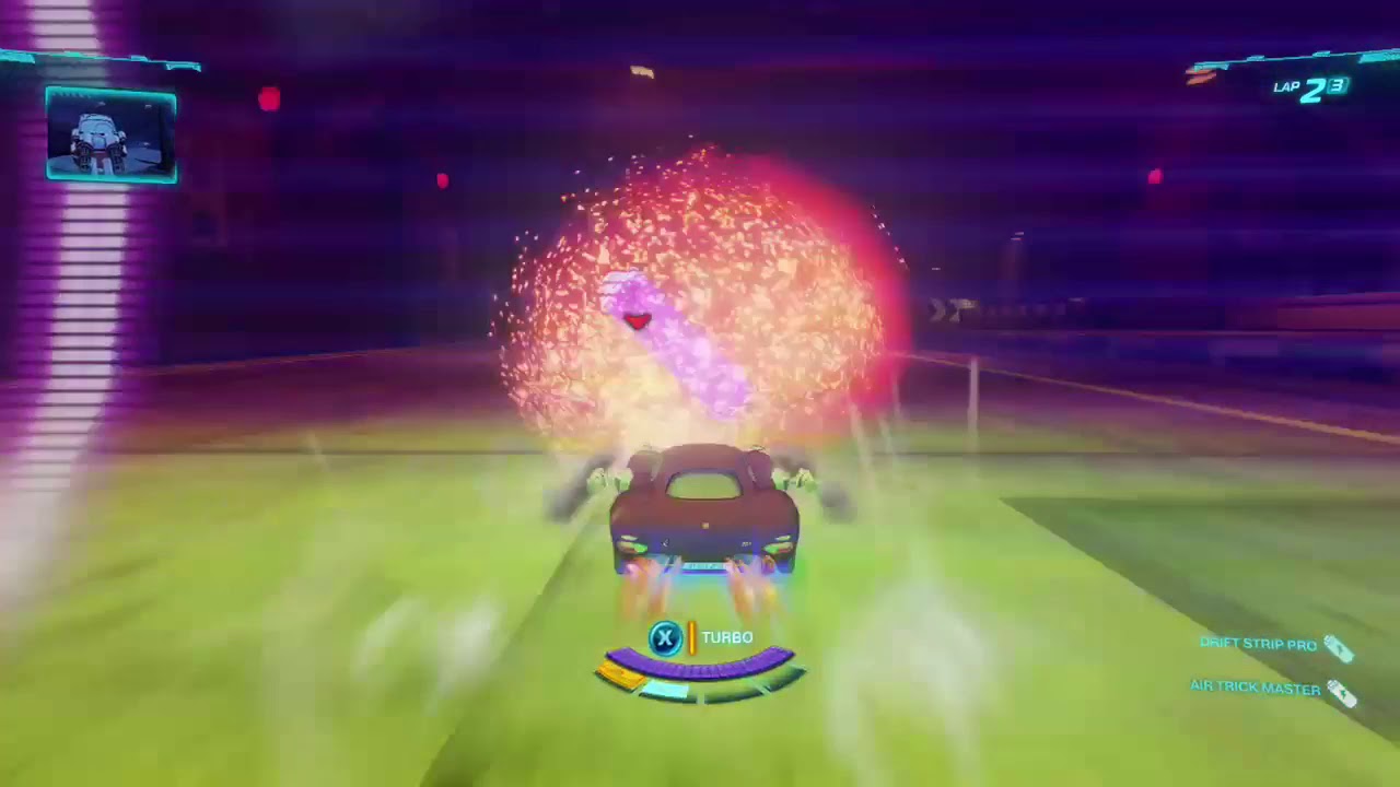 Cars 2 The Video Game | Holley Shiftwell - Oil Rig Run on Survival |