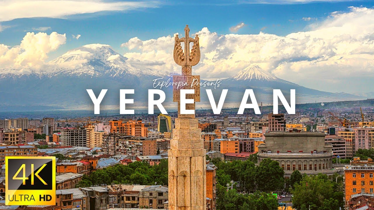 Yerevan, Armenia 🇦🇲 in 4K ULTRA HD 60FPS Video by Drone